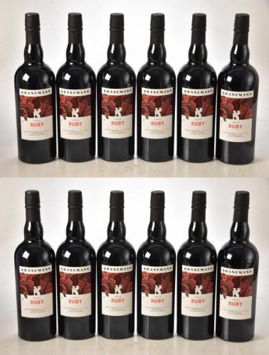 Kranemann Ruby Port 2 x 6 bts IN BOND