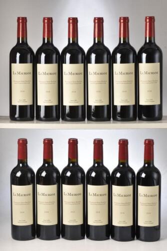 Chateau La Mauriane 2018 Puisseguin St Emilion 12 bts OWC