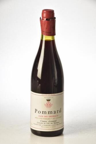 Pommard 1er Cru Clos des Epeneaux 1986 Comte Armand 1 bt