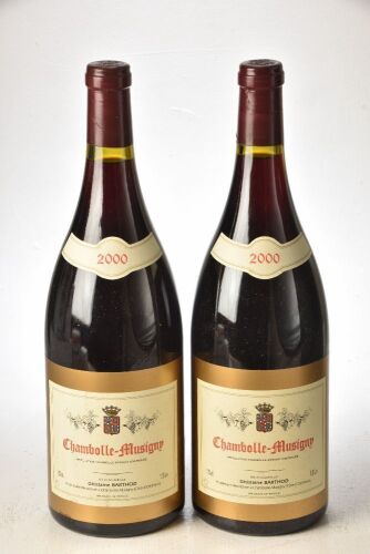 Chambolle Musigny 2000 Domaine Ghislaine Barthod 2 mags
