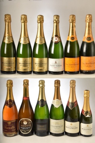 Champagne Mixed Case 12 bts