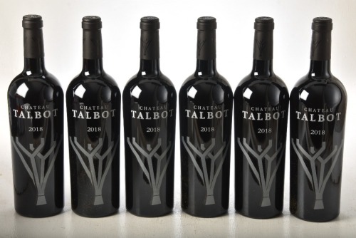 Chateau Talbot 2018 St Julien 6 bts