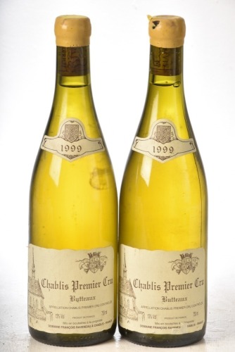Chablis 1er Cru Butteaux 1999 Domaine Francois Raveneau 2 bts