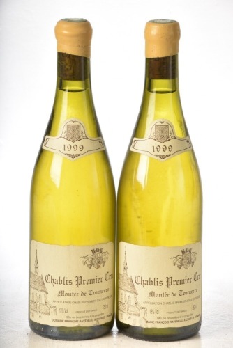 Chablis 1er Cru Montee de Tonnerre 1999 Domaine Francois Raveneau 2 bts