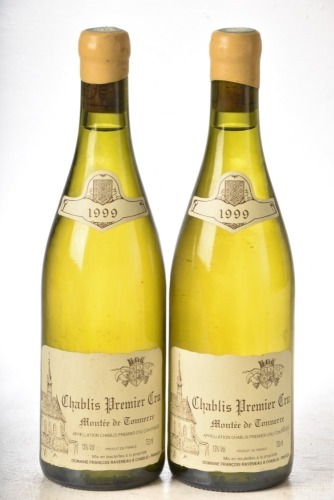 Chablis 1er Cru Montee de Tonnerre 1999 Domaine Francois Raveneau 2 bts