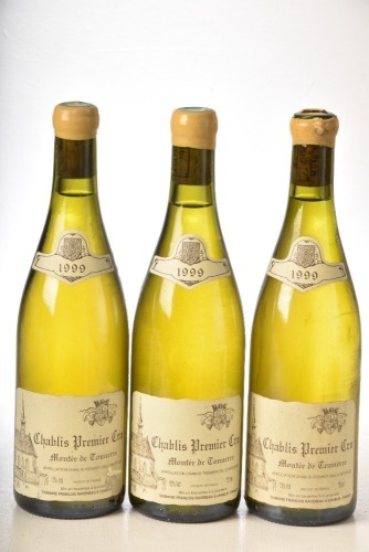 Chablis 1er Cru Montee de Tonnerre 1999 Domaine Francois Raveneau 3 bts