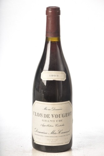 Clos de Vougeot Grand Cru 1993 Domaine Meo-Camuzet 1 bt
