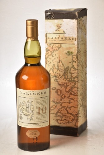 Talisker 10 yr Old Map Label 1 litre bt