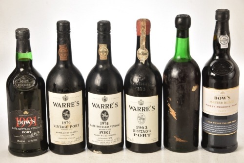 Warre's and Dow's Port 6 bts