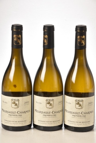 Meursault Charmes 2009 Coche Bizouard 3 bts