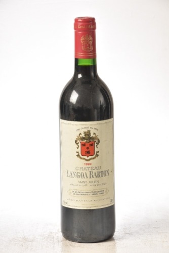 Chateau Langoa Barton 1990 St Julien 1 bt