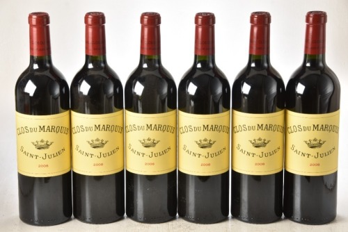 Clos du Marquis 2008 St Julien 6 bts Re-Pack