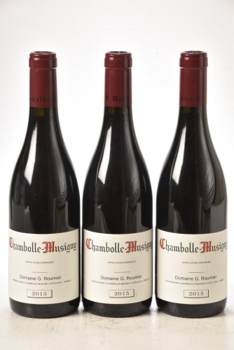 Chambolle Musigny 2015 Domaine Georges Roumier 3 bts OCC