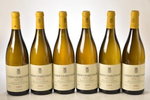 Corton Charlemagne Grand Cru 2003 Domaine Bonneau du Martray 6 bts OWC