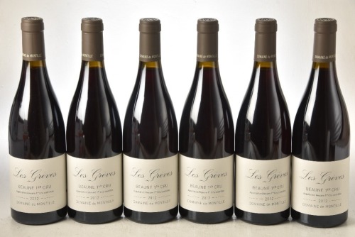 Beaune 1er Cru Greves 2012 Domaine de Montille 6 bts OCC
