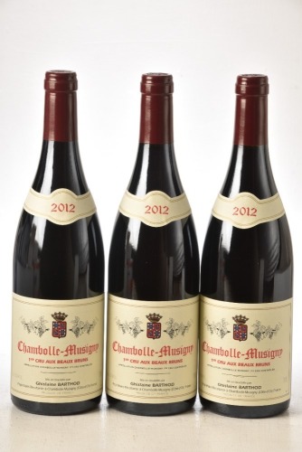 Chambolle Musigny 1er Cru Beaux Bruns 2012 Domaine Ghislaine Barthod 3 bts