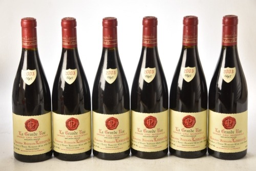 La Grande Rue Grand Cru 2003 Domaine Francois Lamarche OCC 6 bts