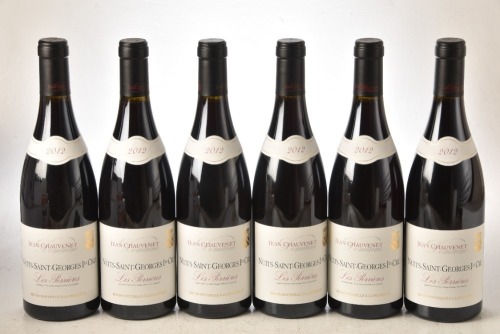 Nuits St Georges 1er Cru Perrieres 2012 Domaine Jean Chauvenet 6 bts OCC