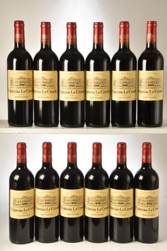 Chateau Le Crock 2010 St Estephe 12 bts OWC