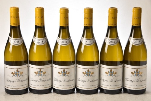 Puligny Montrachet 2018 Leflaive 6 bts OWC IN BOND