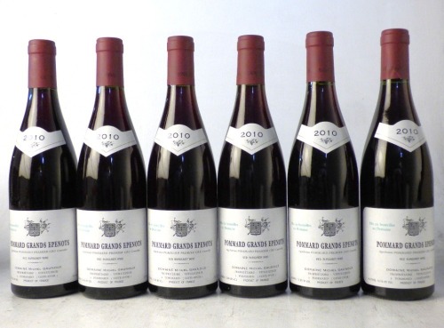 Pommard 1er Cru Les Grands Epenots 2010 Domaine Michel Gaunoux 6 bts IN BOND
