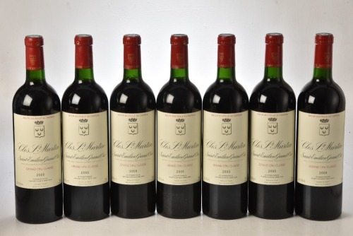 Chateau Clos St Martin 2000 St Emilion GC 7 bts