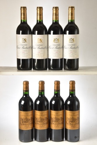 Chateau d'Issan 1995, 4 bts Chateau Haut Batailley 1995 4 bts Above 8 bts