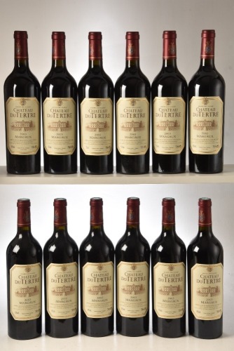 Chateau du Tertre 2003 St Emilion GCC 12 bts OWC In Bond