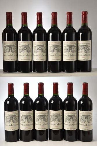 Chateau La Lagune 2003 Haut Medoc 12 bts OWC In Bond