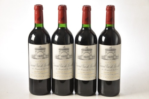 Chateau Leoville Las Cases 1998 St Julien 4 bts
