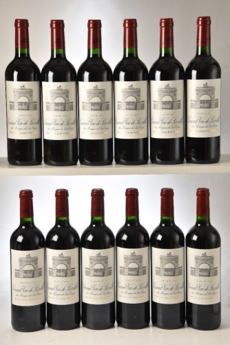 Chateau Leoville Las Cases 2005 St Julien 12 bts OWC In Bond