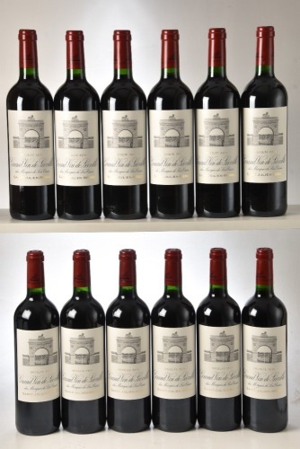 Chateau Leoville Las Cases 2005 St Julien 12 bts OWC In Bond