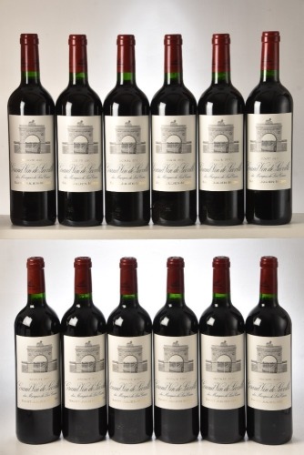 Chateau Leoville Las Cases 2005 St Julien 12 bts OWC In Bond