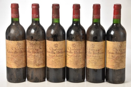 Chateau Leoville Poyferre 1996 St Julien 6 bts