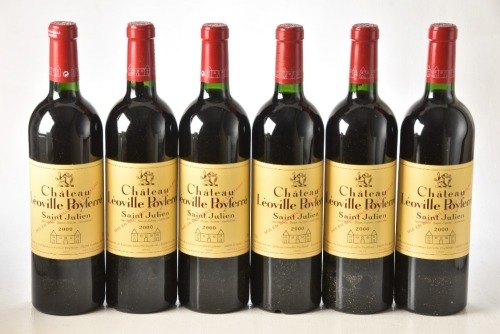 Chateau Leoville Poyferre 2000 St Julien 6 bts In Bond