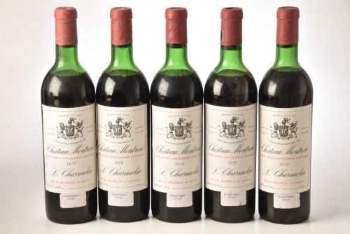 Chateau Montrose 1970 St Estephe 5 bts