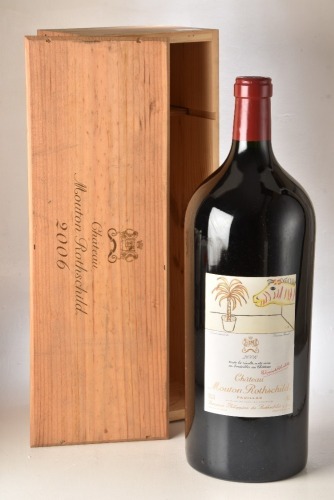 Chateau Mouton Rothschild 2006 Pauillac 1 Imperial (600cl) OWC In Bond