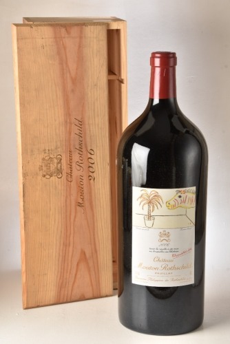 Chateau Mouton Rothschild 2006 Pauillac 1 Imperial (600cl) OWC In Bond