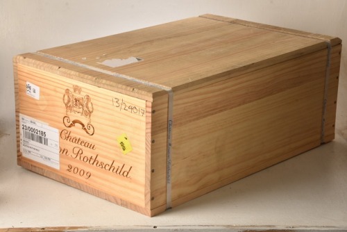 Chateau Mouton Rothschild 2009 12 bts OWC In Bond