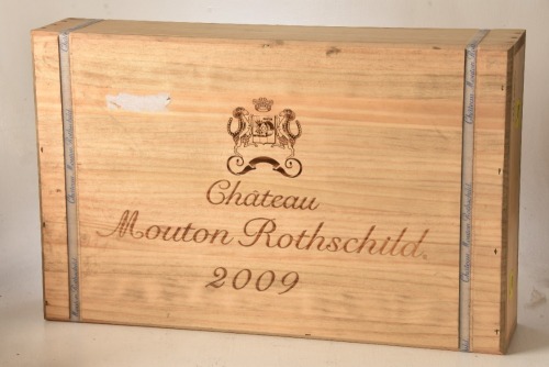 Chateau Mouton Rothschild 2009 6 bts OWC In Bond