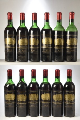 Chateau Palmer 1970 Margaux 12 bts OWC