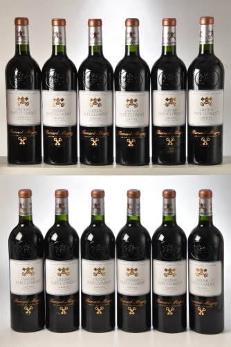 Chateau Pape Clement 2009 Pessac Leognan 12 bts OWC In Bond