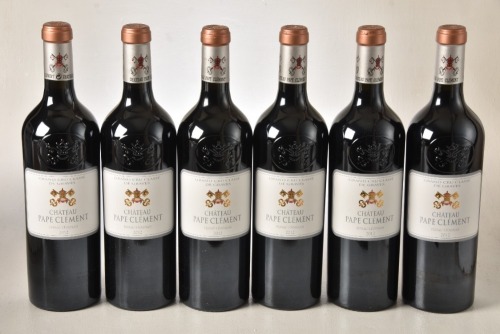 Chateau Pape Clement 2012 Pessac Leognan 6 bts OWC In Bond