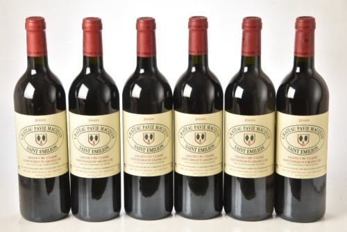 Chateau Pavie Macquin 2000 St Emilion GCC 6 bts OWC In Bond