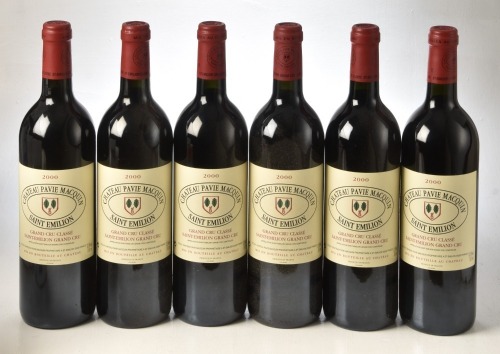 Chateau Pavie Macquin 2000 St Emilion GCC 6 bts OWC In Bond