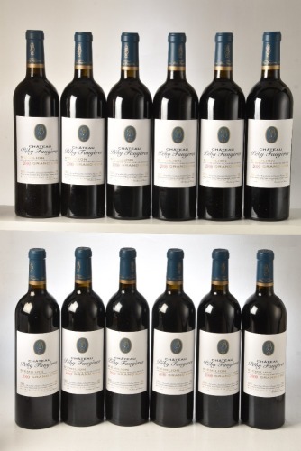 Chateau Peby Faugeres 2000 St Emilion GC 12 bts OWC In Bond