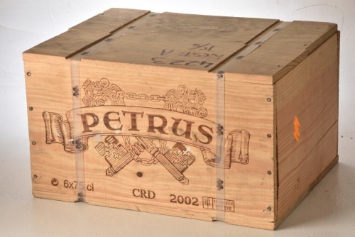 Chateau Petrus 2002 Pomerol 6 bts OWC In Bond