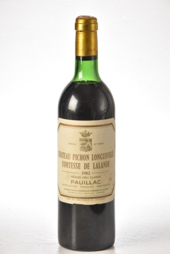 Chateau Pichon Comtesse de Lalande 1982 Pauillac 1 bt
