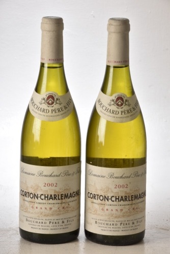 Corton Charlemagne Grand Cru 2002 Domaine Bouchard Pere & Fils 2 bts