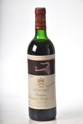 Chateau Mouton Rothschild 1990 Paullac 1 bt